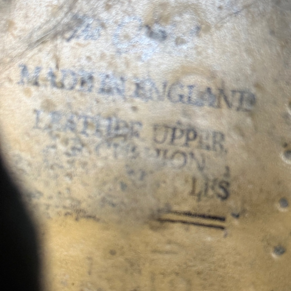 Dr. Martens Vintage Patent 8 eye boot. England - Picture 8 of 8